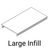 Knotwood Infill Large - 6500mm (for 502WP & 5030, KEP20050)